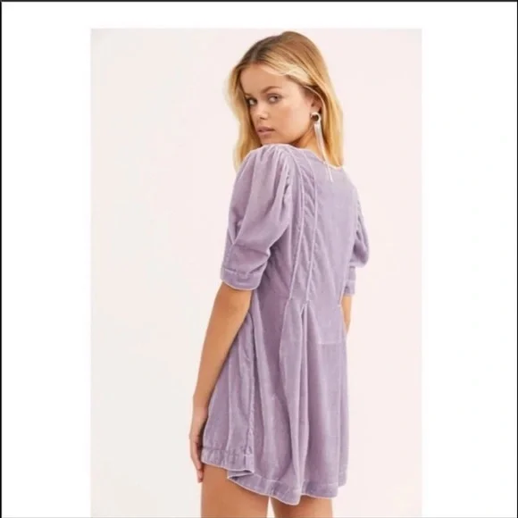 Free People velvet tunic mini dress - Picture 5 of 15